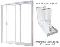 Residential patio door